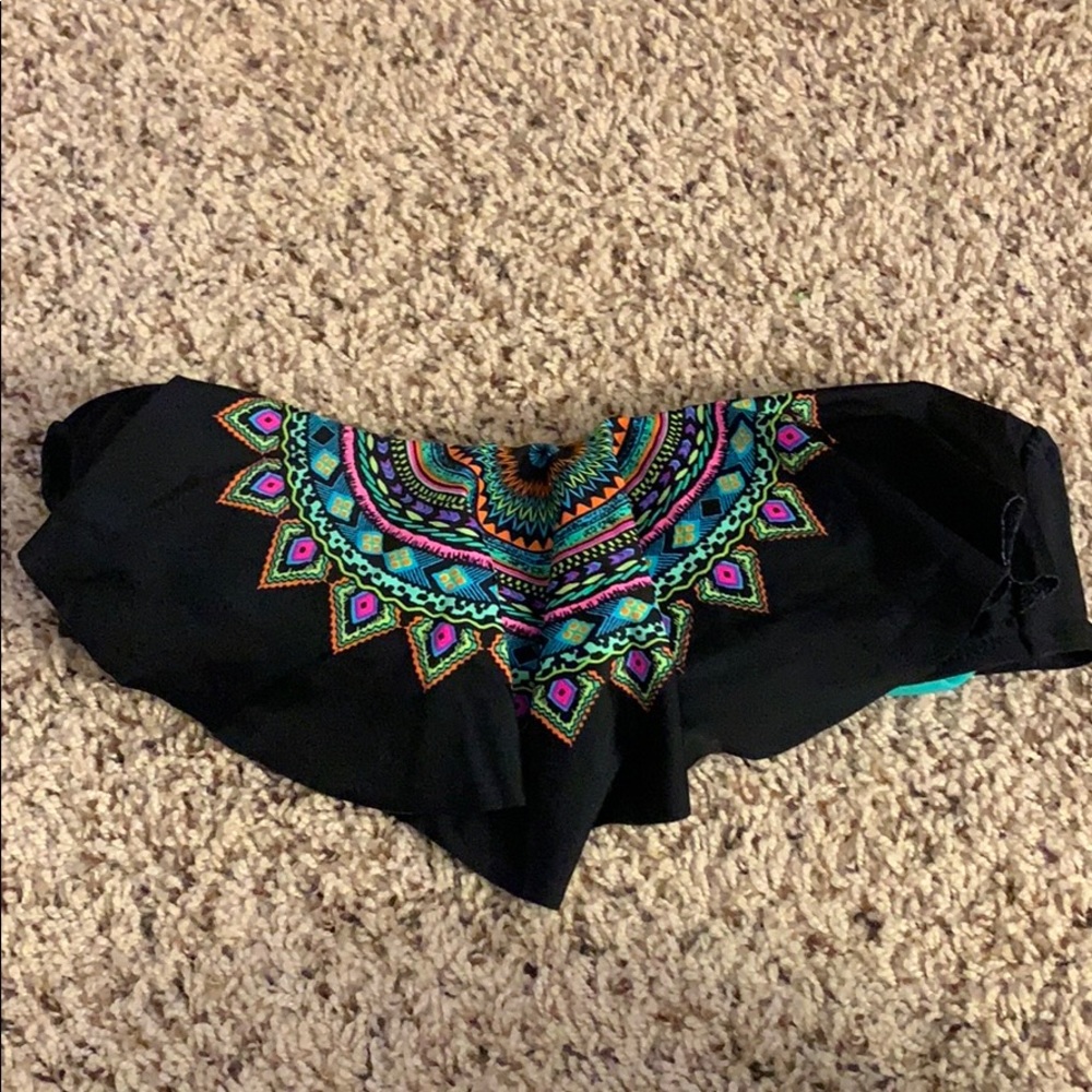 Xhilaration large bandeau bikini top